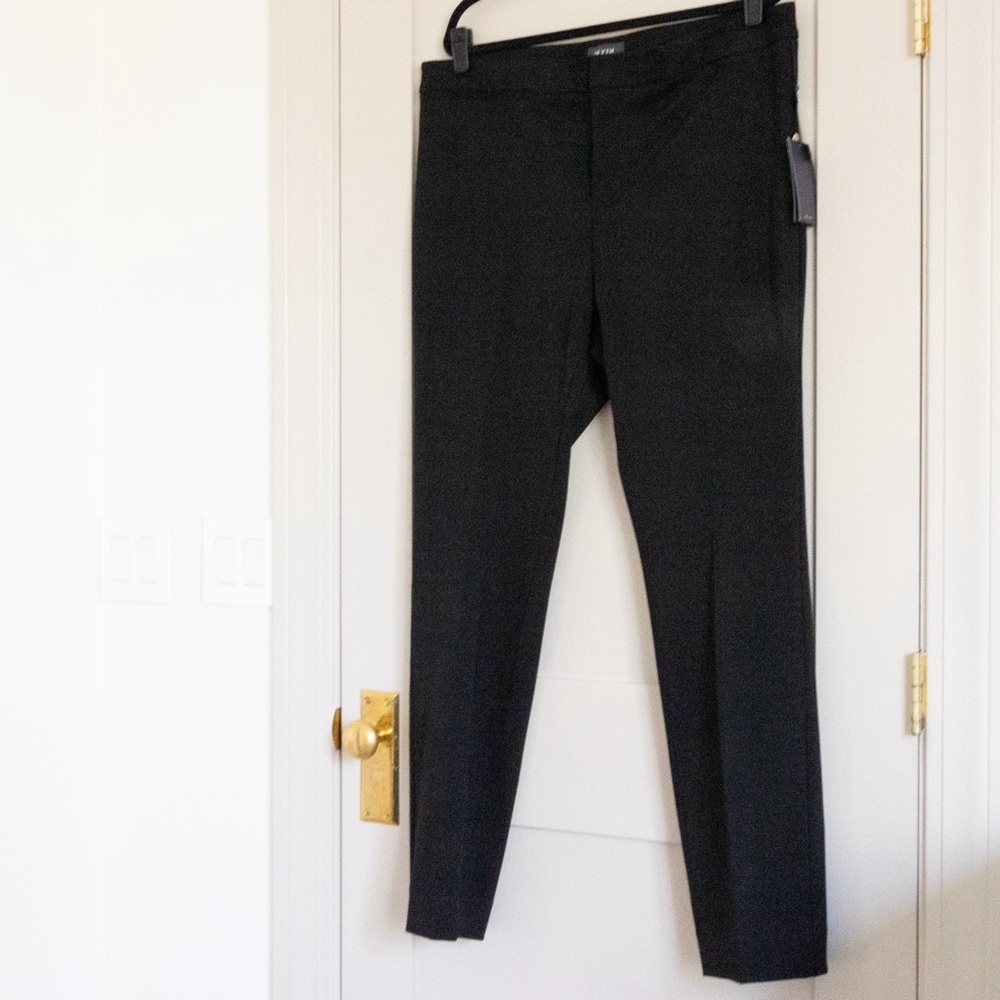 NWT NYDJ Lift & Tuck Technology Black Slack Pants Trouser